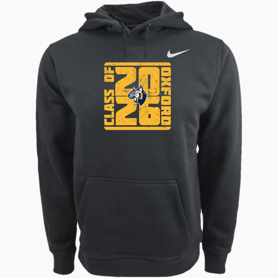 Oxford Wildcats <span class="pdp-name-mascot">Oxford Wildcats</span> Nike Men's Club Pullover Fleece Hoodie
