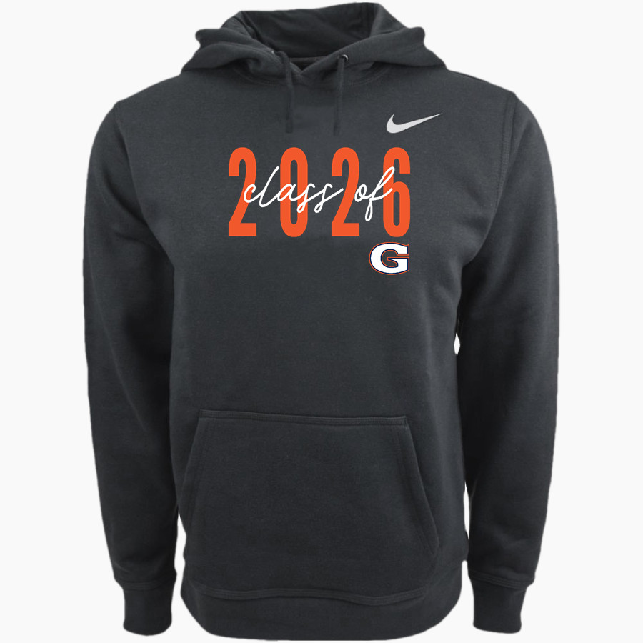 HORACE GREELEY HIGH SCHOOL QUAKERS <span class="pdp-name-mascot">HORACE GREELEY QUAKERS</span> Nike Men's Club Pullover Fleece Hoodie