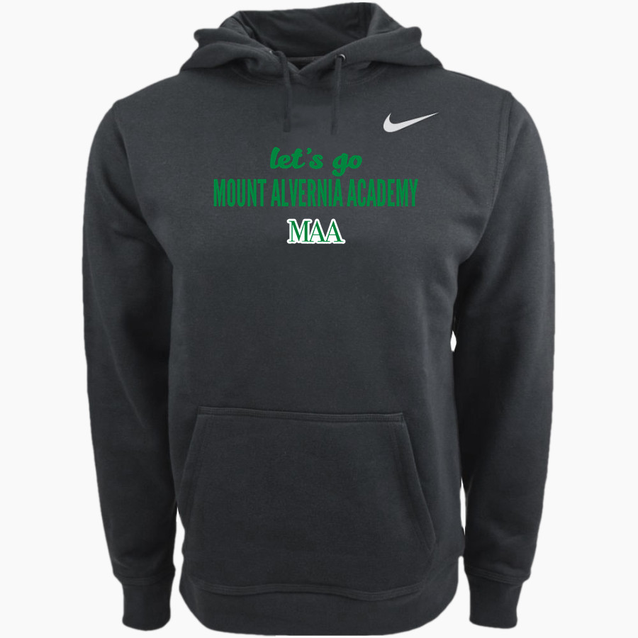 Mount Alvernia Academy Hawks <span class="pdp-name-mascot">Mount Alvernia Academy Hawks</span> Nike Men's Club Pullover Fleece Hoodie