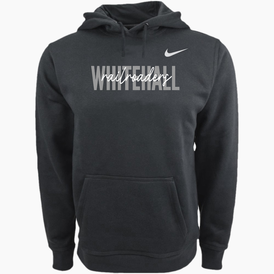 Whitehall Railroaders <span class="pdp-name-mascot">Whitehall Railroaders</span> Nike Men's Club Pullover Fleece Hoodie