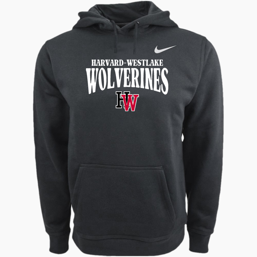 Harvard-Westlake The Official Online Store Nike Men's Club Pullover Fleece Hoodie