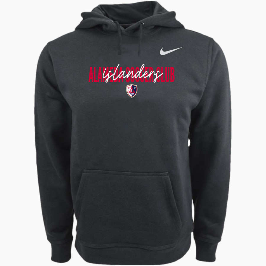 Alameda Soccer Club Islanders <span class="pdp-name-mascot">Alameda Soccer Club Islanders</span> Nike Men's Club Pullover Fleece Hoodie