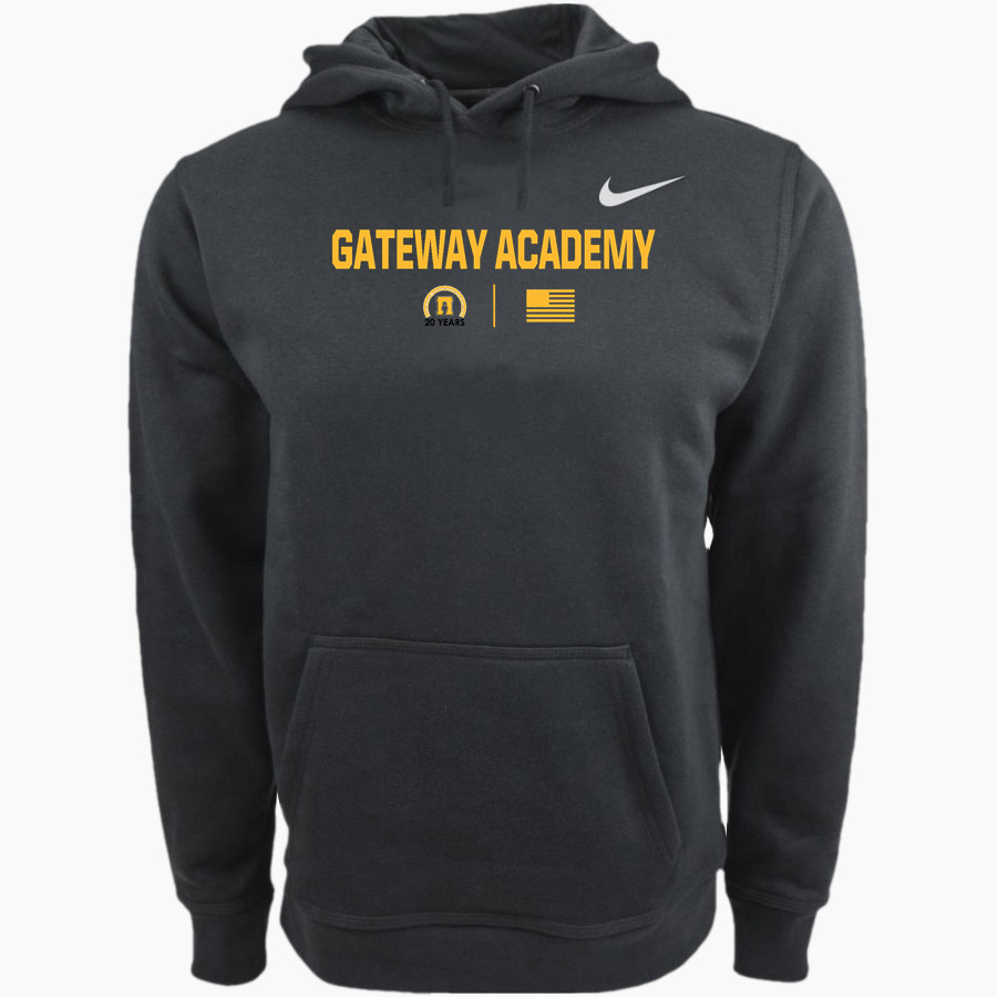 Gateway Academy Gateway Academy <span class="pdp-name-mascot">Gateway Academy</span> Nike Men's Club Pullover Fleece Hoodie