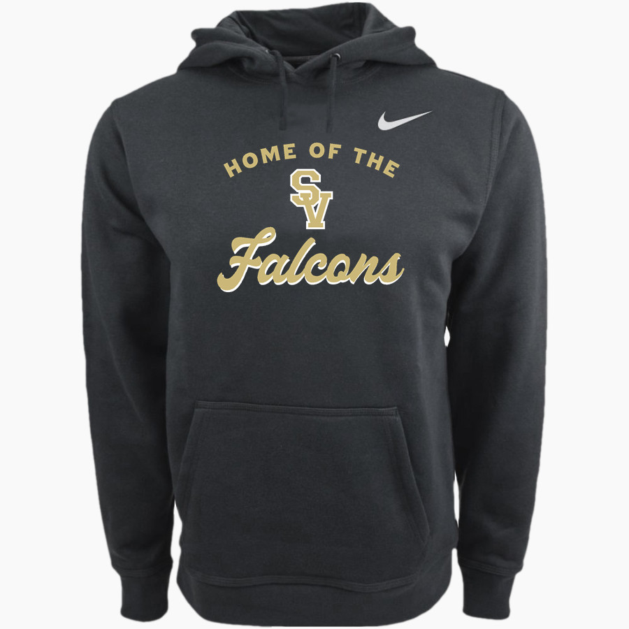 Scotts Valley Falcons Nike Men's Club Pullover Fleece Hoodie