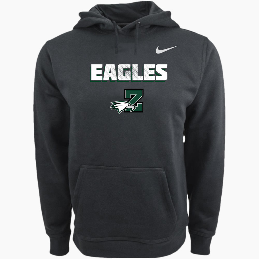 Zionsville High School Eagles Online Store Nike Men's Club Pullover Fleece Hoodie