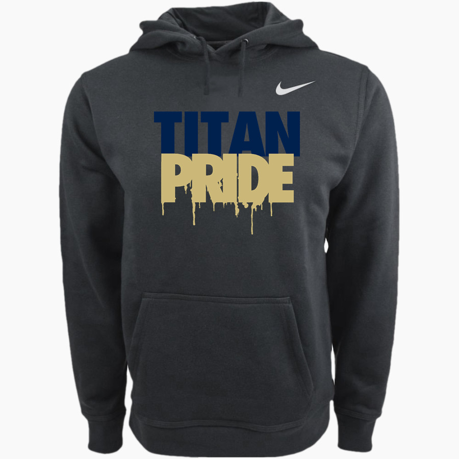 Skyview Titans Nike Men's Club Pullover Fleece Hoodie