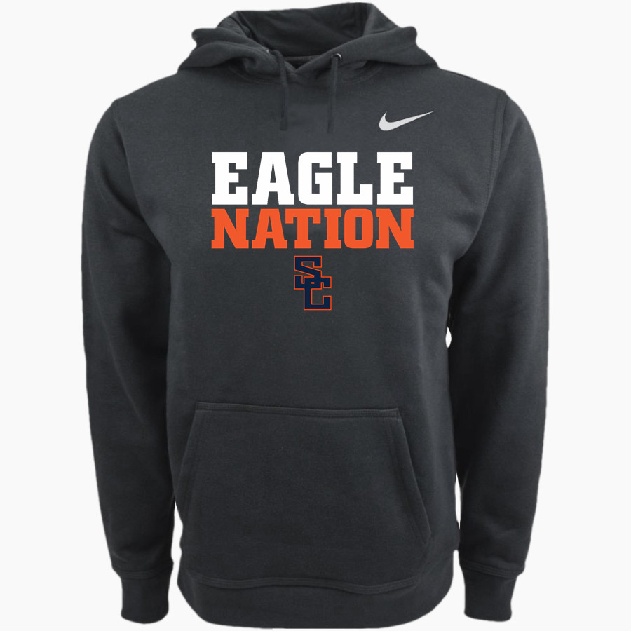 South Cobb Eagles Nike Men's Club Pullover Fleece Hoodie