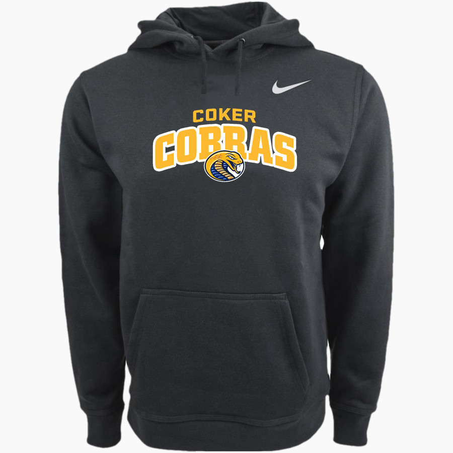 Coker Cobras Nike Men's Club Pullover Fleece Hoodie