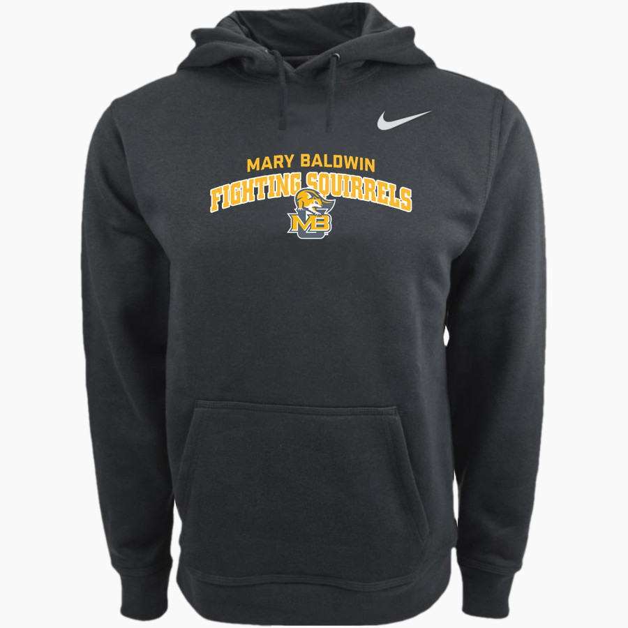 Mary Baldwin Fighting Squirrels <span class="pdp-name-mascot">Mary Baldwin Fighting Squirrels</span> Nike Men's Club Pullover Fleece Hoodie