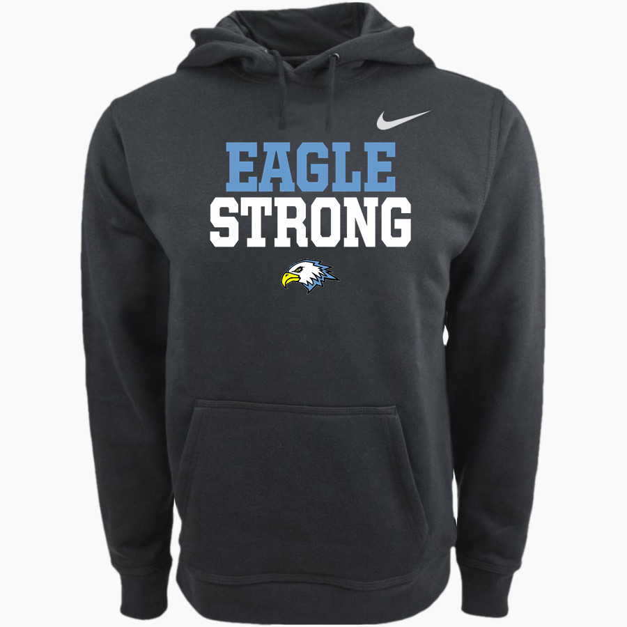 Grand Rapids Christian Eagles Nike Men's Club Pullover Fleece Hoodie