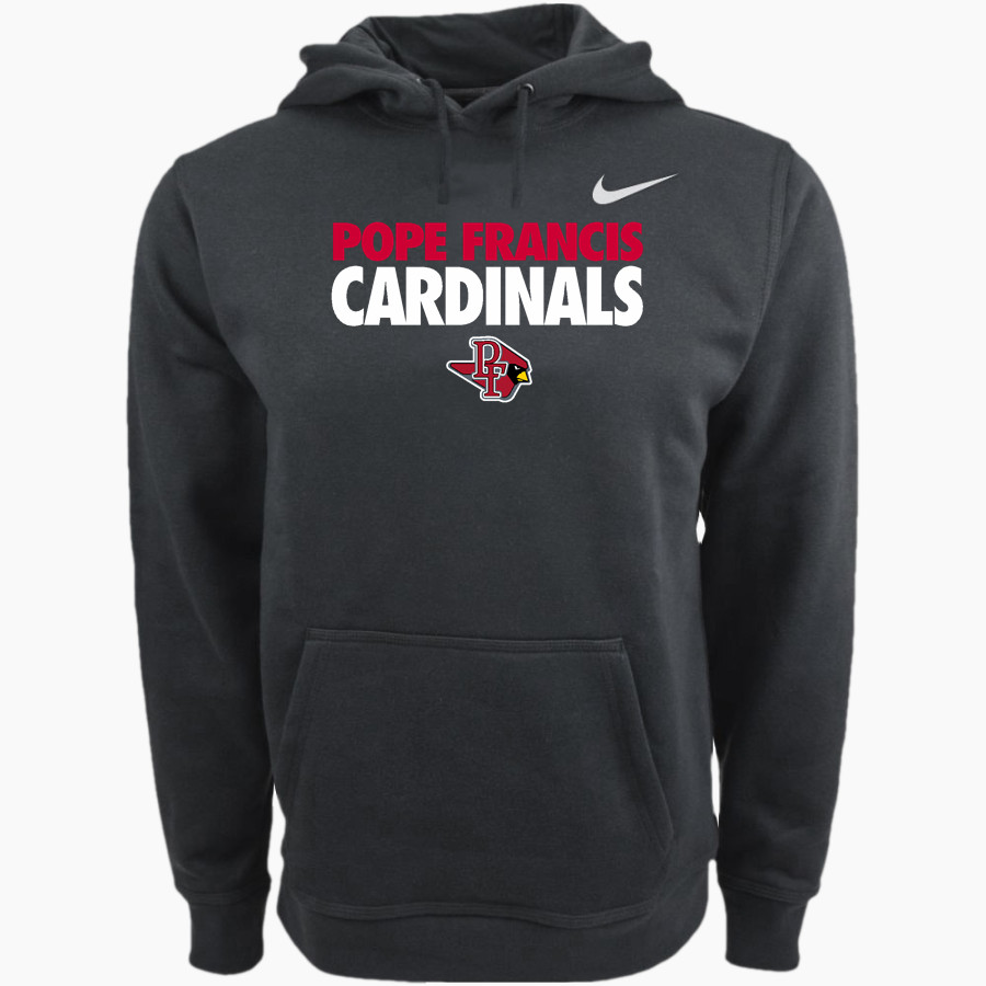 Pope Francis Cardinals Nike Men's Club Pullover Fleece Hoodie