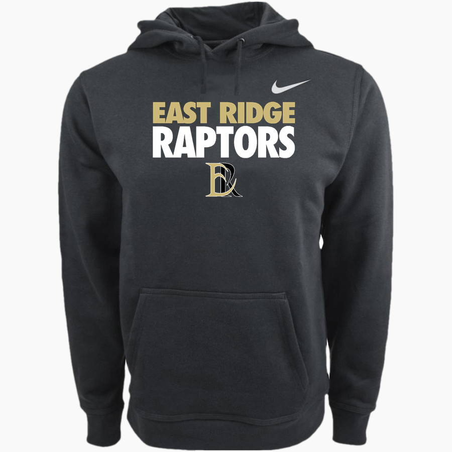 East Ridge Raptors Nike Men's Club Pullover Fleece Hoodie