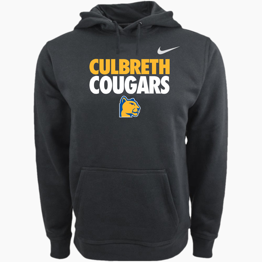 CULBRETH Cougars Nike Men's Club Pullover Fleece Hoodie