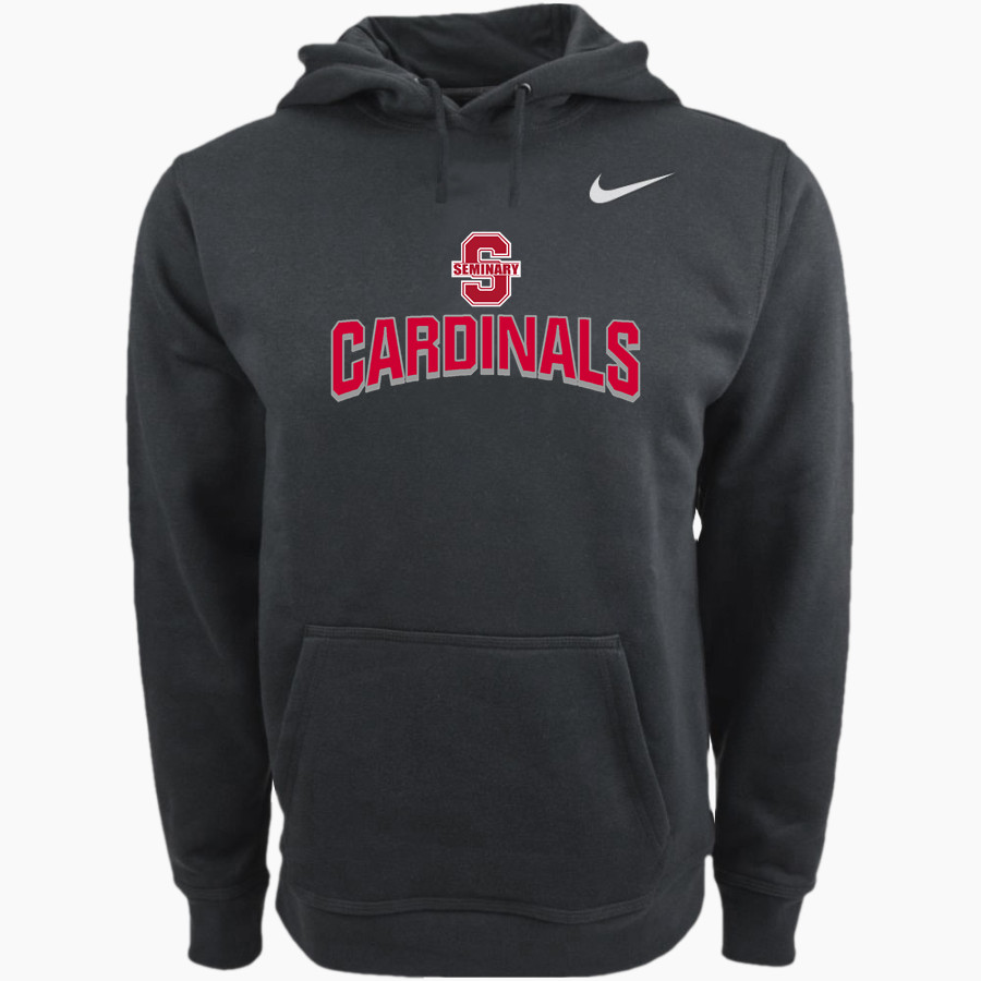 Seminary Cardinals Nike Men's Club Pullover Fleece Hoodie