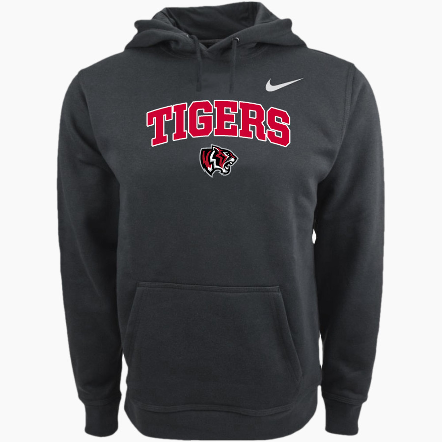 Belle Plaine Tigers Nike Men's Club Pullover Fleece Hoodie