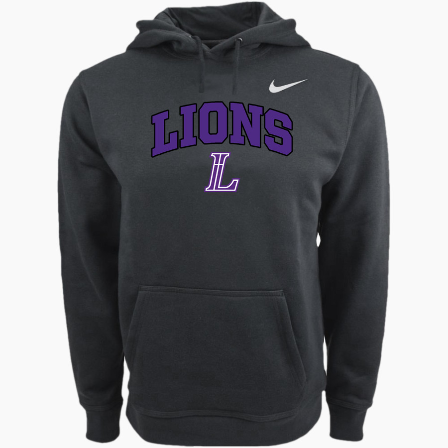 LUHI Lions Nike Men's Club Pullover Fleece Hoodie