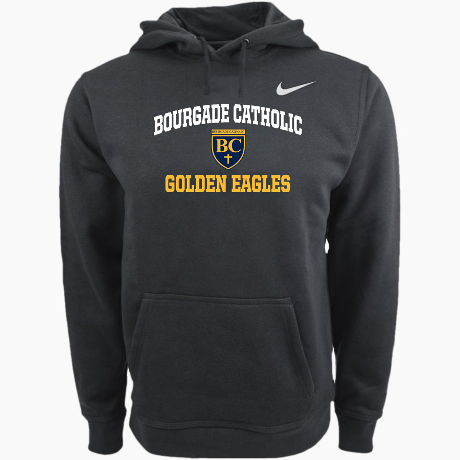 Bourgade Catholic Golden Eagles Nike Men's Club Pullover Fleece Hoodie