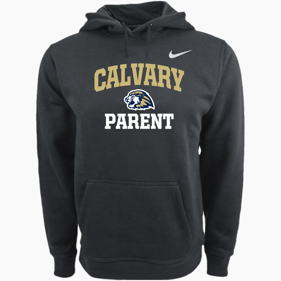 Calvary Lions Nike Men's Club Pullover Fleece Hoodie