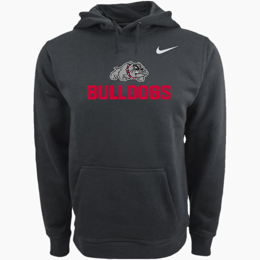 Boscobel Bulldogs Nike Men's Club Pullover Fleece Hoodie