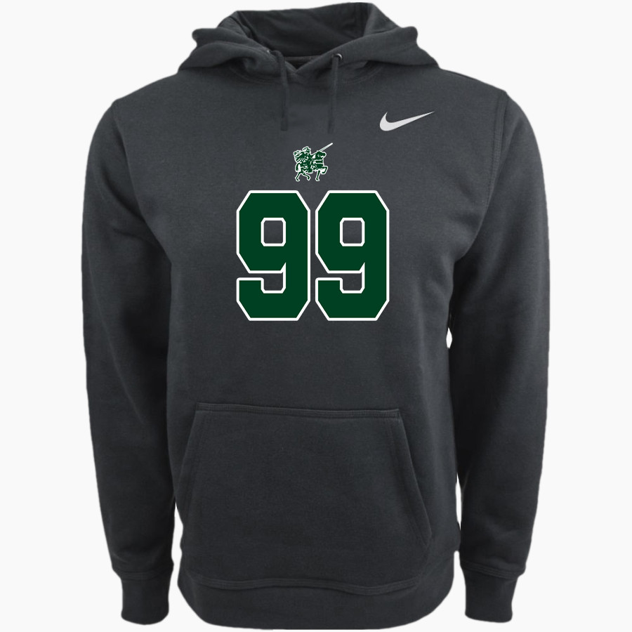 Wisconsin Heights High School Vanguards Nike Men's Club Pullover Fleece Hoodie