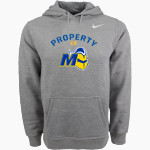 Madonna Crusaders Nike Men's Club Pullover Fleece Hoodie Front Thumbnail