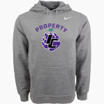 Indian Creek Panthers <span class="pdp-name-mascot">Indian Creek Panthers</span> Nike Men's Club Pullover Fleece Hoodie Front Thumbnail