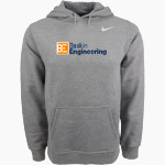 Baskin Engineering Sideline Store Nike Men's Club Pullover Fleece Hoodie Front Thumbnail
