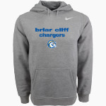 BRIAR CLIFF Chargers <span class="pdp-name-mascot">BRIAR CLIFF Chargers</span> Nike Men's Club Pullover Fleece Hoodie Front Thumbnail