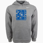 GLCC Crusaders <span class="pdp-name-mascot">Great Lakes Christian College Crusaders</span> Nike Men's Club Pullover Fleece Hoodie Front Thumbnail