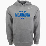Moanalua Na Menehune Nike Men's Club Pullover Fleece Hoodie Front Thumbnail