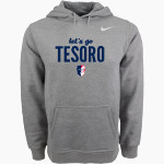 Tesoro Titans Nike Men's Club Pullover Fleece Hoodie Front Thumbnail