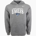 DUBOIS CHRISTIAN SCHOOLS EAGLES <span class="pdp-name-mascot">DUBOIS EAGLES</span> Nike Men's Club Pullover Fleece Hoodie Front Thumbnail