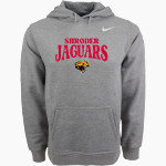 Shroder Jaguars Nike Men's Club Pullover Fleece Hoodie Front Thumbnail