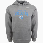 Cedar Bluffs Wildcats <span class="pdp-name-mascot">Cedar Bluffs Wildcats</span> Nike Men's Club Pullover Fleece Hoodie Front Thumbnail