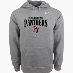 PIKEVIEW HIGH SCHOOL PANTHERS <span class="pdp-name-mascot">PIKEVIEW PANTHERS</span> Nike Men's Club Pullover Fleece Hoodie Front Thumbnail