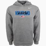 Wheatland High School Pirates Nike Men's Club Pullover Fleece Hoodie Front Thumbnail