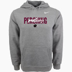Pershing Panthers Nike Men's Club Pullover Fleece Hoodie Front Thumbnail