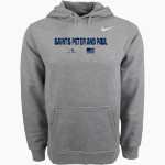 Saints Peter and Paul Sabres <span class="pdp-name-mascot">Saints Peter and Paul Sabres</span> Nike Men's Club Pullover Fleece Hoodie Front Thumbnail