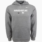 Harvard-Westlake The Official Online Store <span class="pdp-name-mascot">Harvard-Westlake Wolverines</span> Nike Men's Club Pullover Fleece Hoodie Front Thumbnail