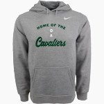 Durham Academy Cavaliers Nike Men's Club Pullover Fleece Hoodie Front Thumbnail