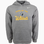 Oxford Wildcats Nike Men's Club Pullover Fleece Hoodie Front Thumbnail