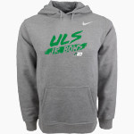 ULS Jr. Bows Nike Men's Club Pullover Fleece Hoodie Front Thumbnail