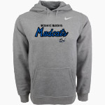 Midstate Mudcats Mudcats <span class="pdp-name-mascot">Midstate Mudcats Mudcats</span> Nike Men's Club Pullover Fleece Hoodie Front Thumbnail