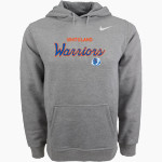 Whiteland Warriors Nike Men's Club Pullover Fleece Hoodie Front Thumbnail