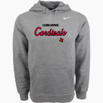 OSBORNE HIGH SCHOOL CARDINALS <span class="pdp-name-mascot">OSBORNE CARDINALS</span> Nike Men's Club Pullover Fleece Hoodie Front Thumbnail
