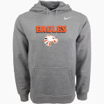 Bethlehem Eagles official sideline store <span class="pdp-name-mascot">Bethlehem Eagles</span> Nike Men's Club Pullover Fleece Hoodie Front Thumbnail