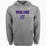 JJC Wolves Nike Men's Club Pullover Fleece Hoodie Front Thumbnail