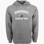 Renaissance Knights <span class="pdp-name-mascot">Renaissance Knights</span> Nike Men's Club Pullover Fleece Hoodie Front Thumbnail