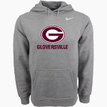 Gloversville High School Nike Men's Club Pullover Fleece Hoodie Front Thumbnail