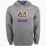 Miles Golden Bears Nike Men's Club Pullover Fleece Hoodie Front Thumbnail